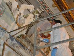 Palazzo Garzilli Soffitta Cannucce - Adamo Eva -Solofra6